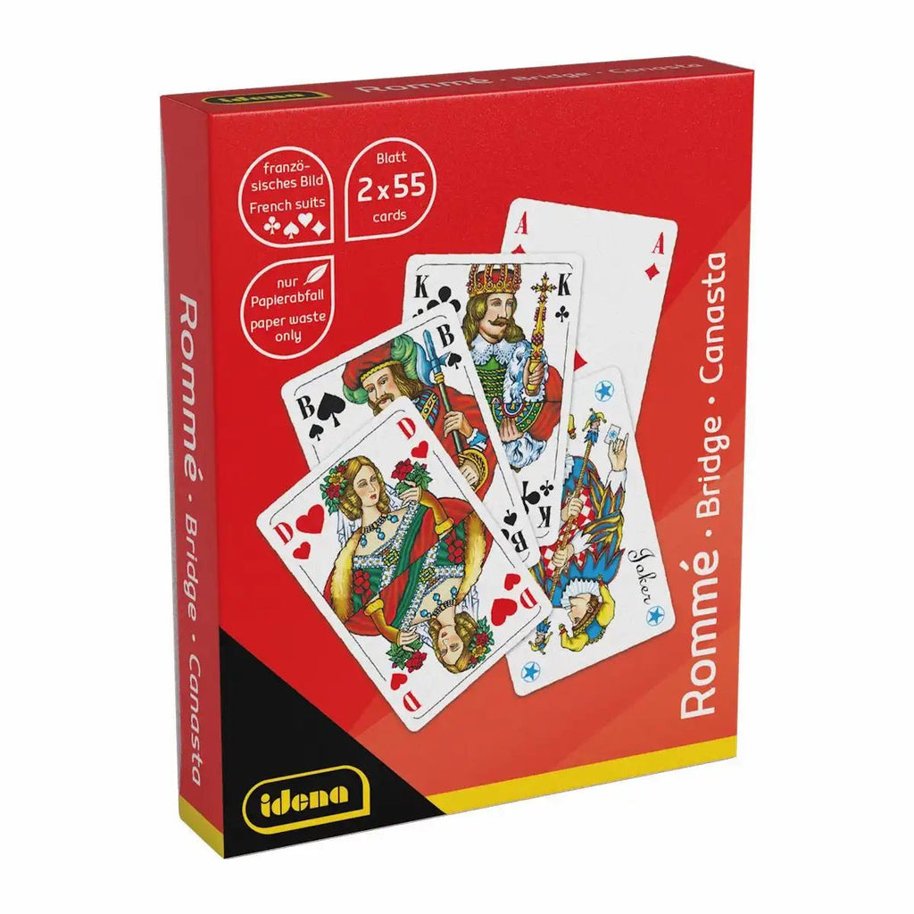 Rommé Spielkarten FSC Mix im klassischen Format