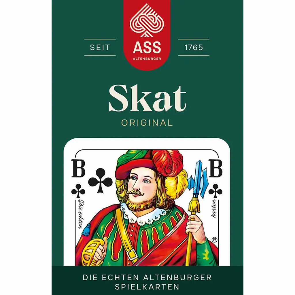 Skatkartenset aus FSC Karton französisches Design