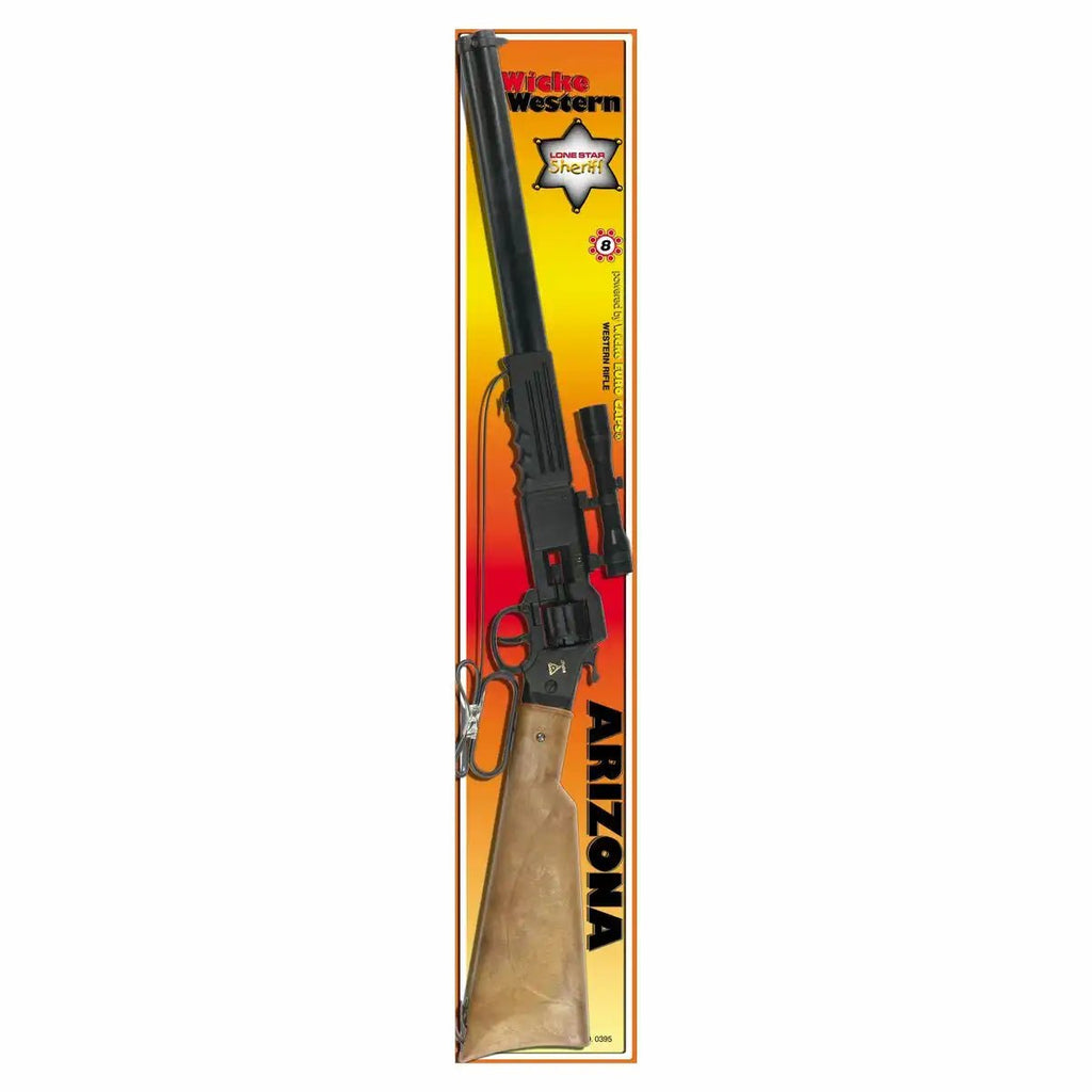 Spielzeuggewehr Arizona 8 Schuss schwarz braun Blaster
