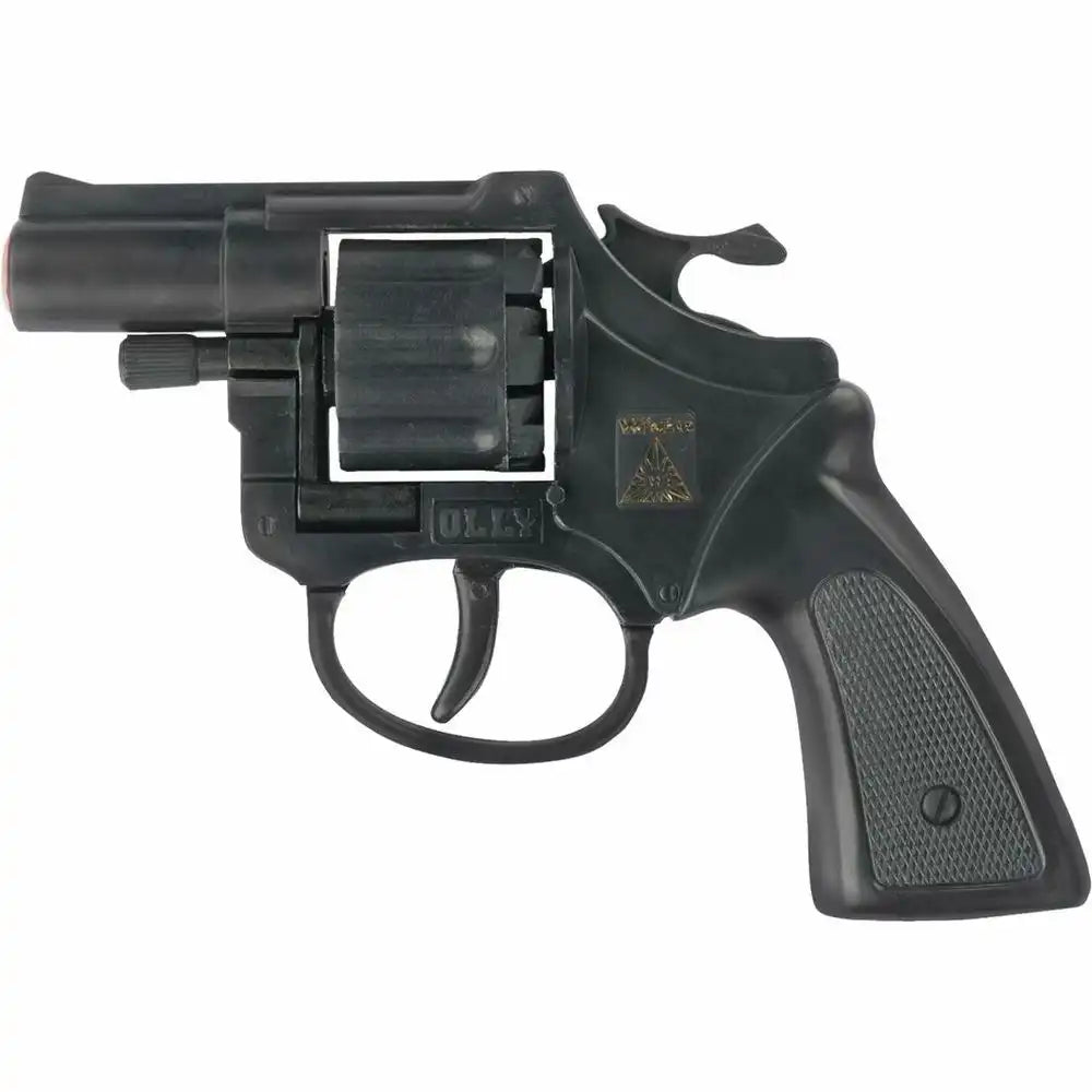 Olly Spielzeugpistole 8 Schuss schwarz