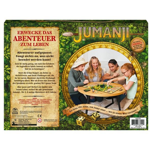 Spin Master Games - Jumanji - das actiongeladene Familienspiel - Amigo