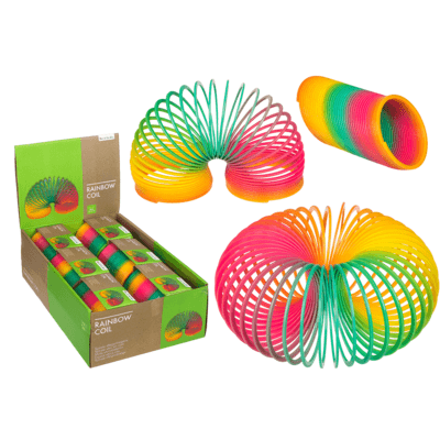 Spirale Regenbogen 10 cm Treppenläufer Treppenläufer Out of the Blue