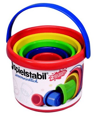 Stapelbecher Set 5 - teilig - Spielstabil