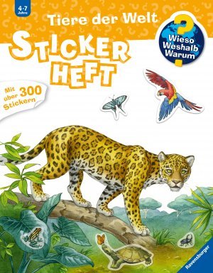 Sticker Heft: Tiere der Welt - Ravensburger