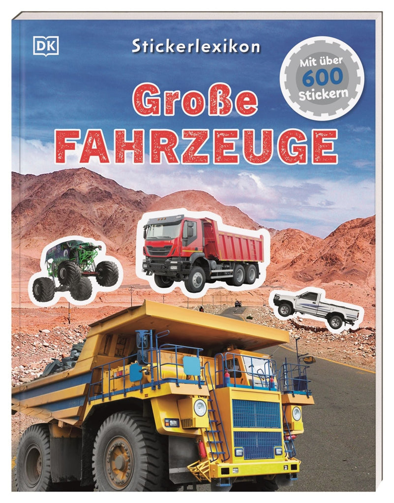 Sticker - Lexikon: Große Fahrzeuge - DK Verlag