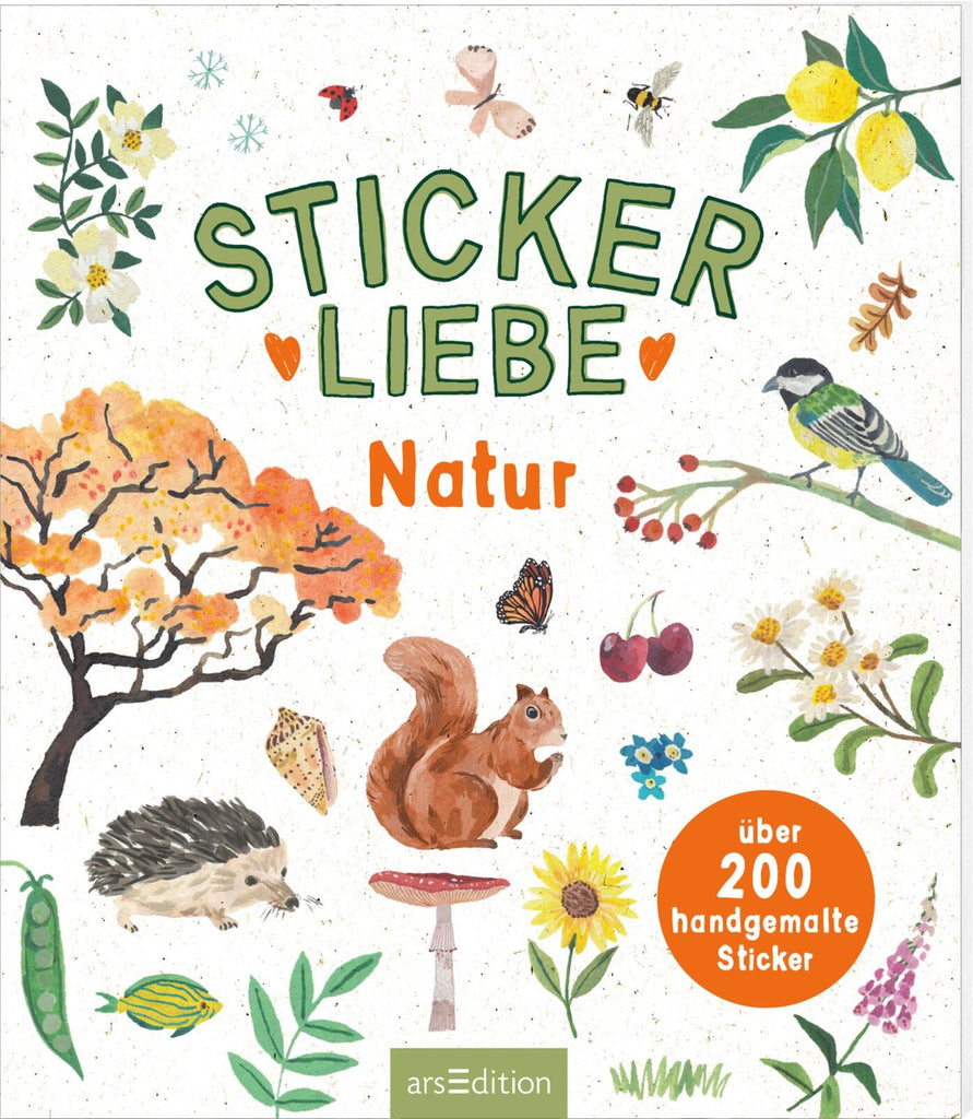 Sticker Liebe : Natur - Ars Edition