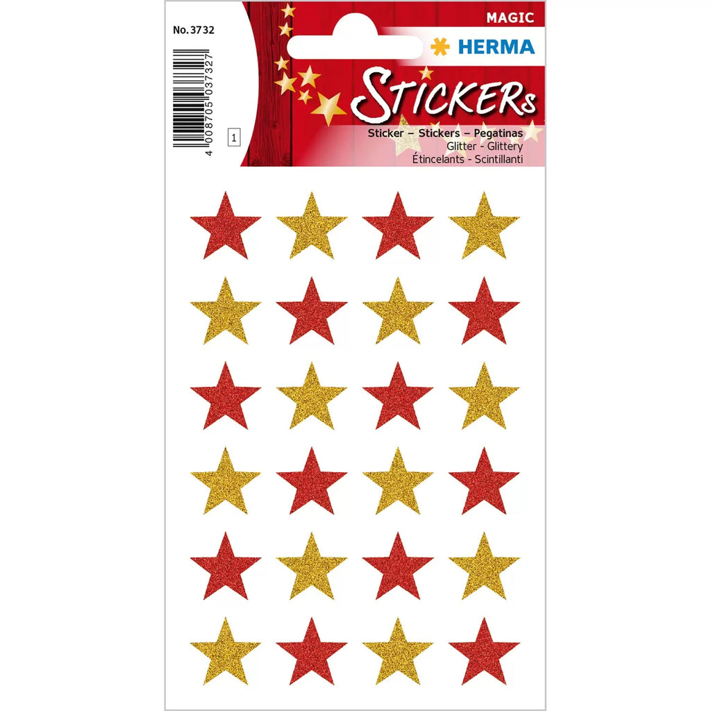 Sticker MAGIC Sterne glitter - Herma