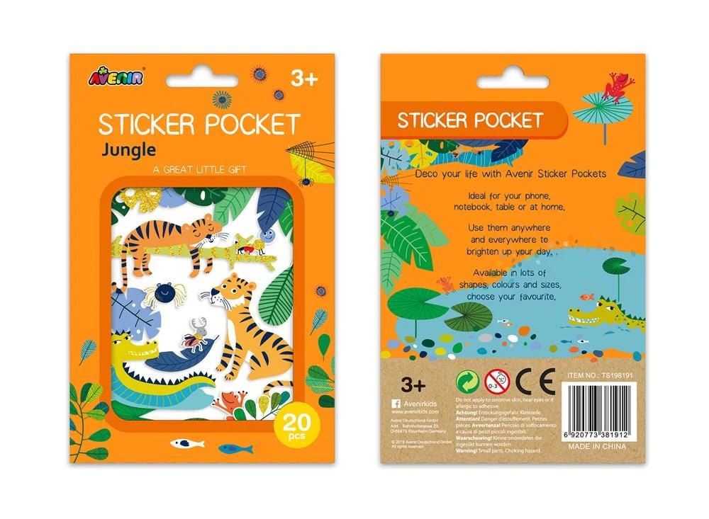 Sticker Pocket Jungle - Avenir