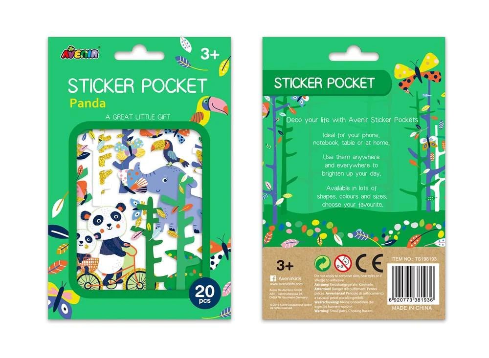 Sticker Pocket Panda - Avenir