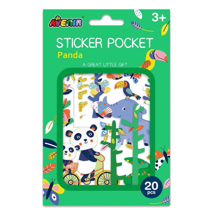 Sticker Pocket Panda - Avenir