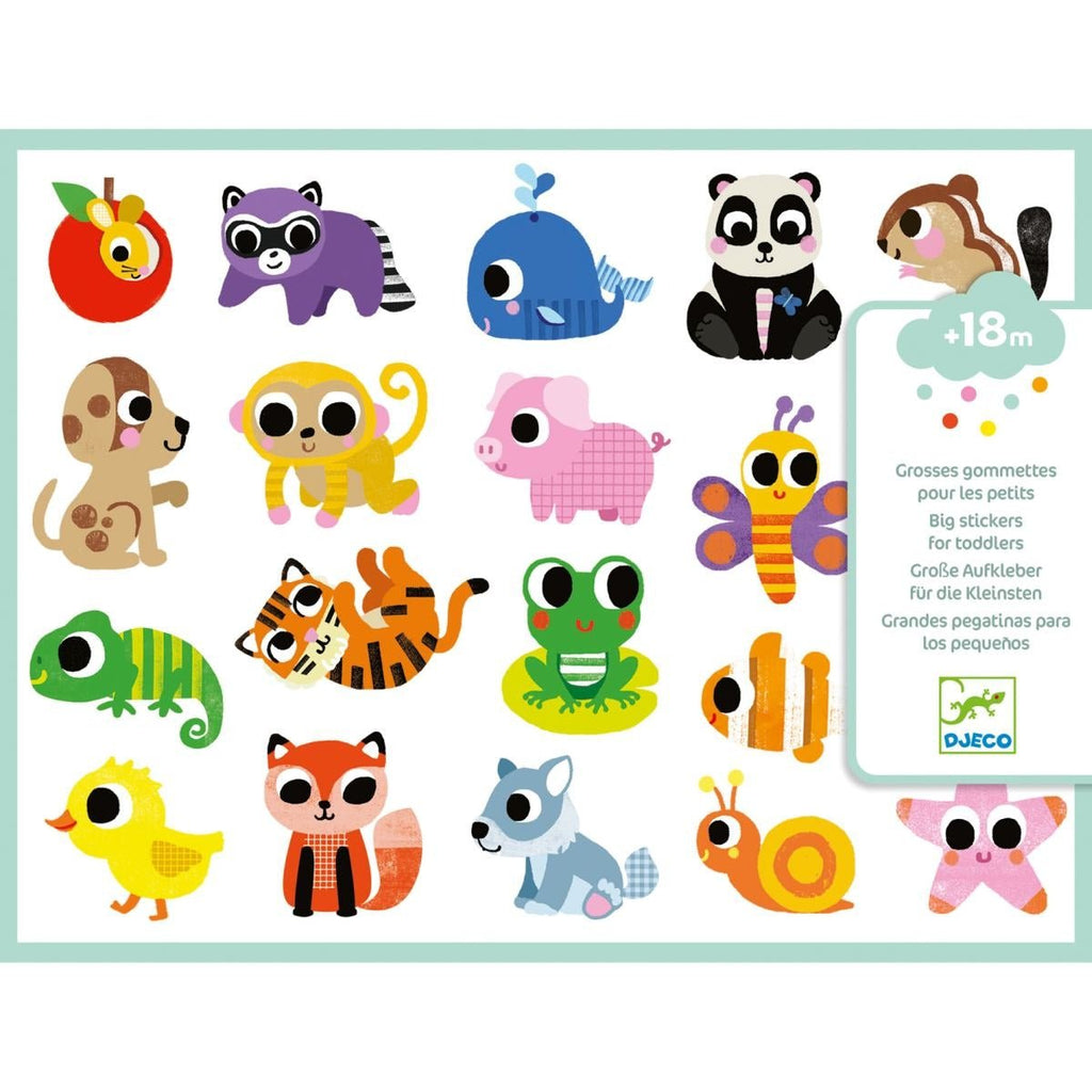 Sticker: Tierbabys - Djeco