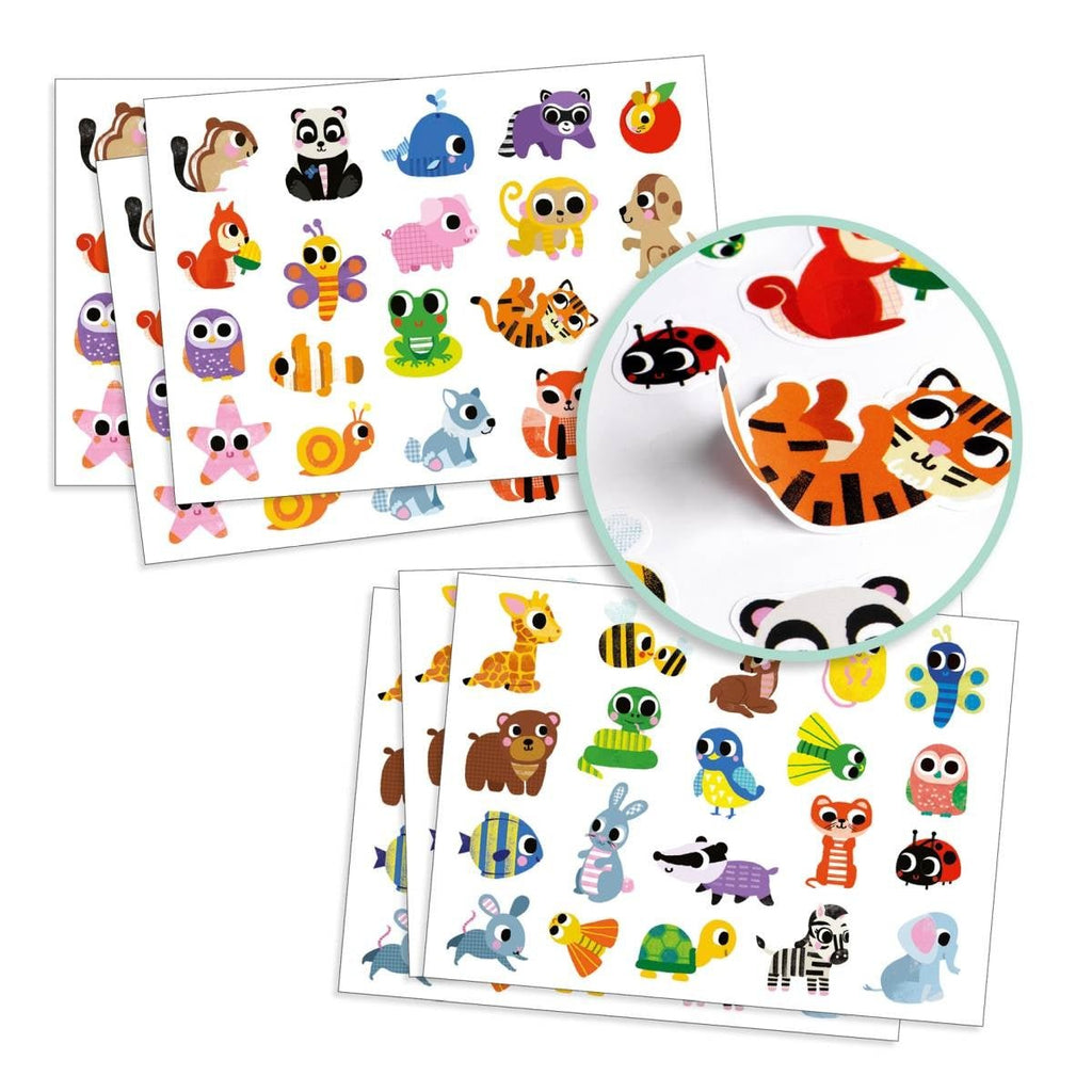 Sticker: Tierbabys - Djeco