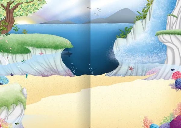 Stickerheft Zauberhafte Welten mit Szenen zum Bekleben
