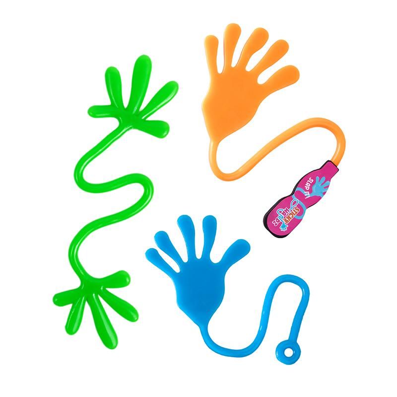 Trendhaus Klatschhand Sticky Spaßartikel 3-fach sortiert Spielzeug