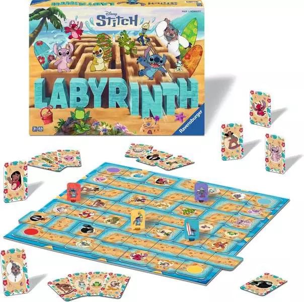 Stitch Labyrinth Ravensburger Schiebespiel ab 7 Jahren mit Lilo & Stitch
