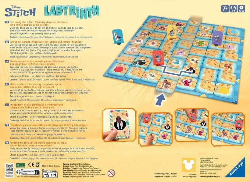 Labyrinth Spiel Stitch Edition für Kinder ab 7 Jahre
