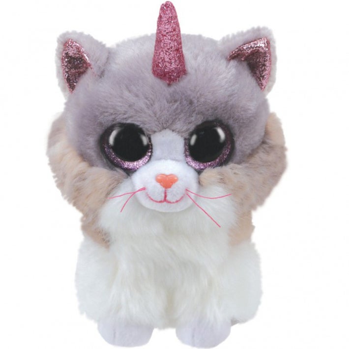 Stofftier - Asher cat Katze mit Horn 15cm - Ty