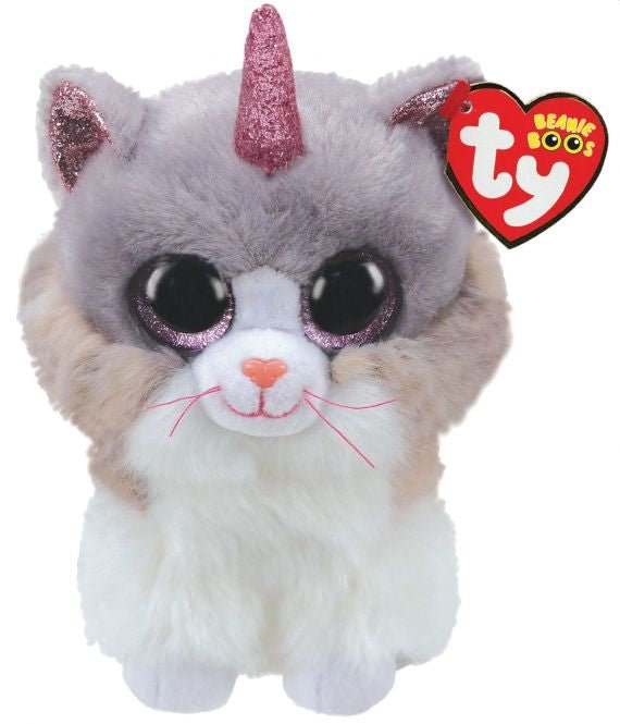 Stofftier - Asher cat Katze mit Horn 15cm - Ty