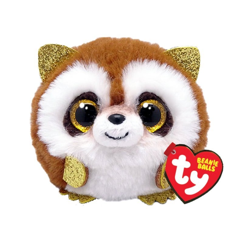 Stofftier Beanie Boos - Pickpocket Waschbär - Puffies - TY