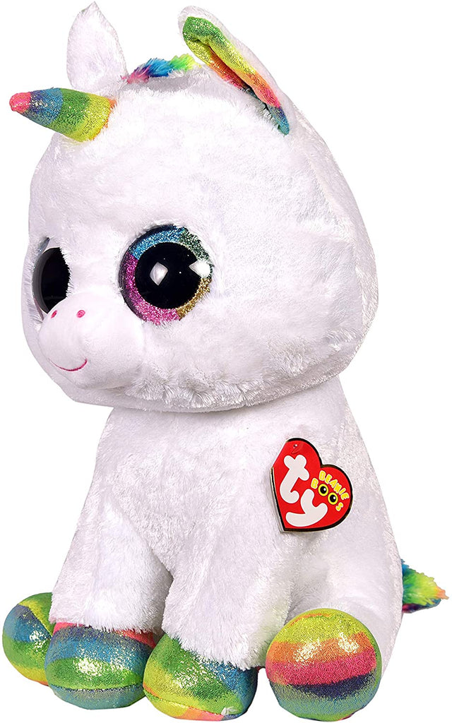 Stofftier Beanie Boos - Pixy Einhorn weiss 15cm - Ty