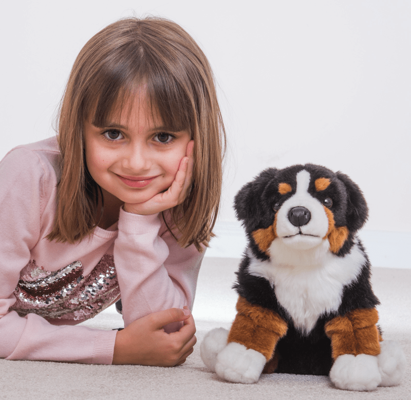 Plüschtier Berner Sennenhund 29 cm sitzend von Teddy Hermann
