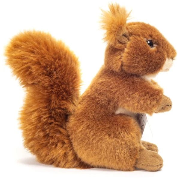 Stofftier - Eichhörnchen 17 cm Stofftiere Hermann Teddy RATZEKATZ SPIELZEUGLAND