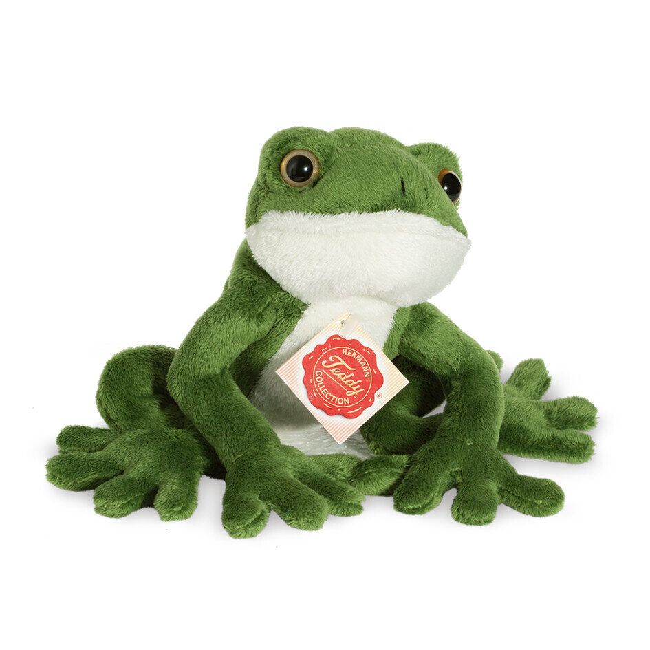 Stofftier - Frosch 15 cm - Hermann Teddy