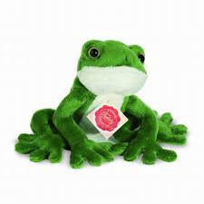 Stofftier - Frosch 15 cm - Hermann Teddy