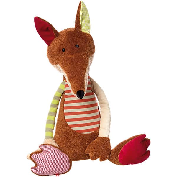 Stofftier - Fuchs XXL Patchwork Sweety 80cm - Sigikid