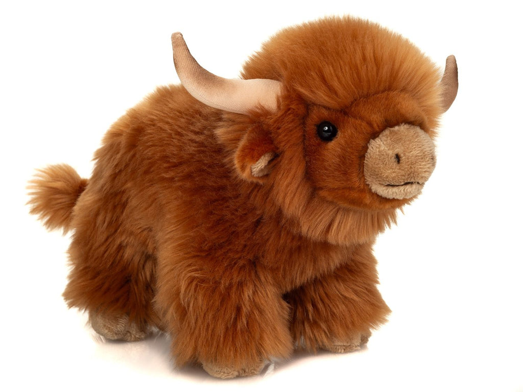 Stofftier - Hochlandrind 28cm Stofftiere Hermann Teddy RATZEKATZ SPIELZEUGLAND