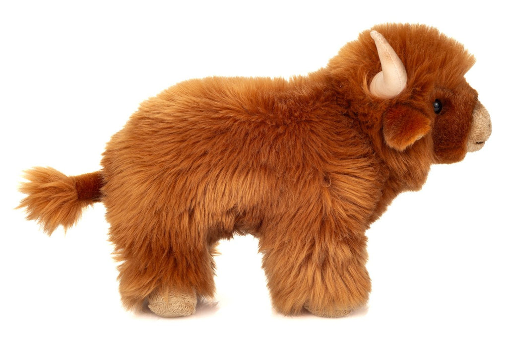 Stofftier - Hochlandrind 28cm Stofftiere Hermann Teddy RATZEKATZ SPIELZEUGLAND