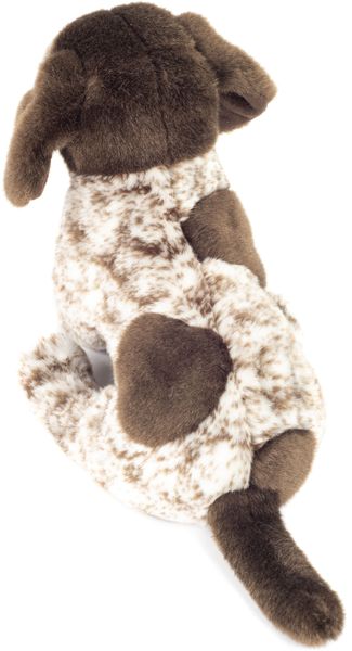 Stofftier - Hund - Deutsch Drahthaar Welpe sitzend, 30 cm - Hermann Teddy