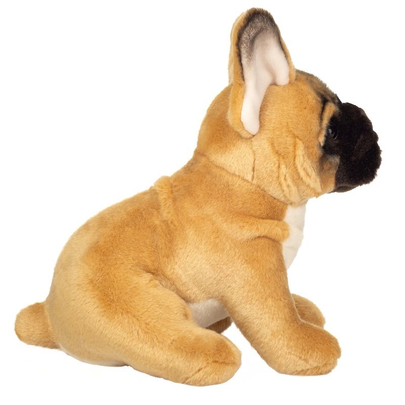 Stofftier - Hund - Französische Bulldogge sitzend, 27 cm - Hermann Teddy