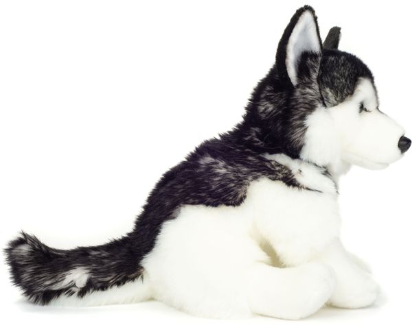 Stofftier - Husky sitzend 30 cm - Hermann Teddy