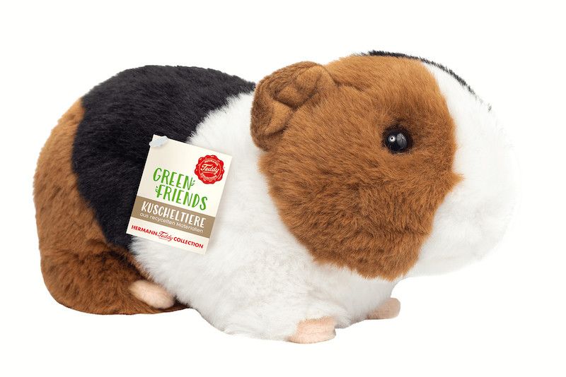 Stofftier - Meerschweinchen 3 - farbig 20 cm - Hermann Teddy