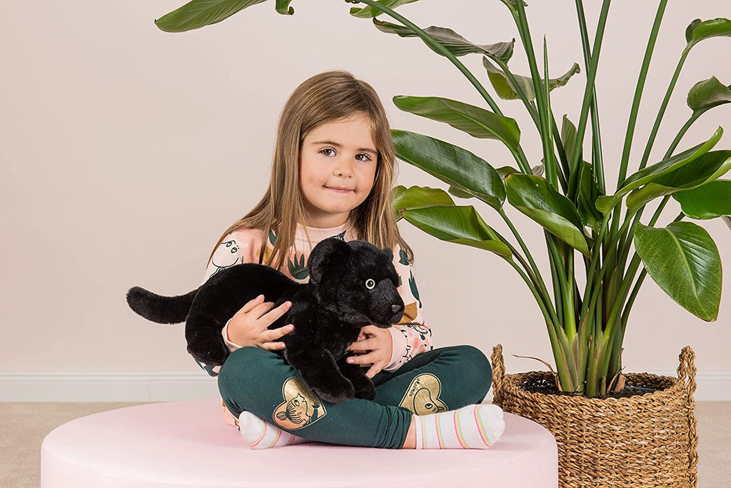 Stofftier - Panther Baby liegend 30cm - Hermann Teddy