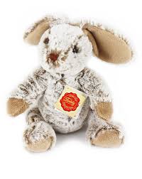 Stofftier -  Schlenkerhase grau 25 cm Hase - Hermann Teddy