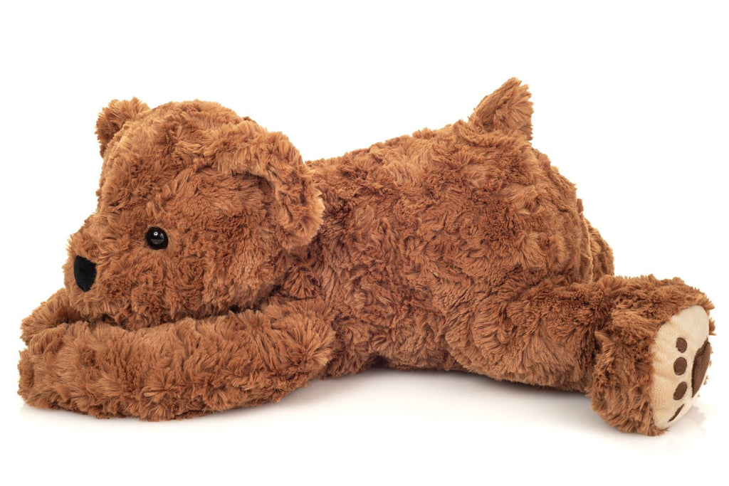 Teddy Kuscheltier 40 cm braun mit Knopfaugen Geschenkidee Baby
