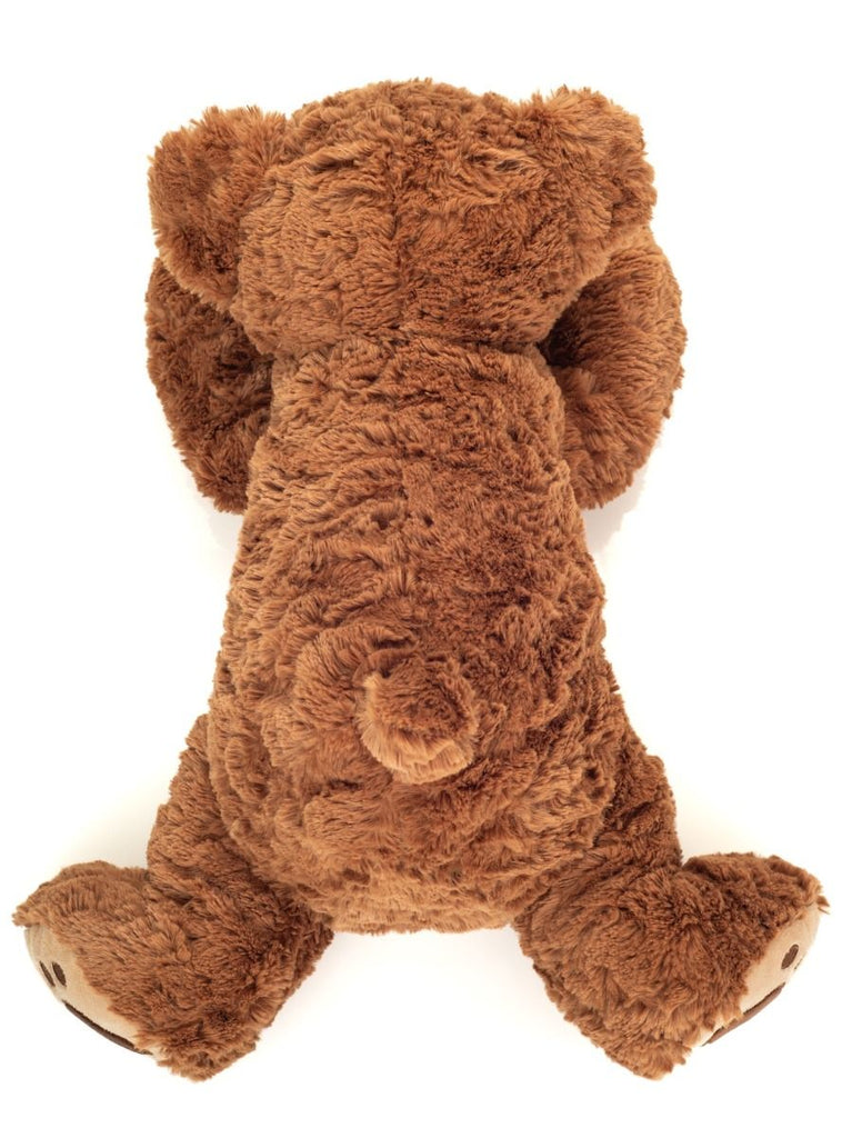 Liegender Teddybär 40 cm braun Plüschtier weich TÜV geprüft
