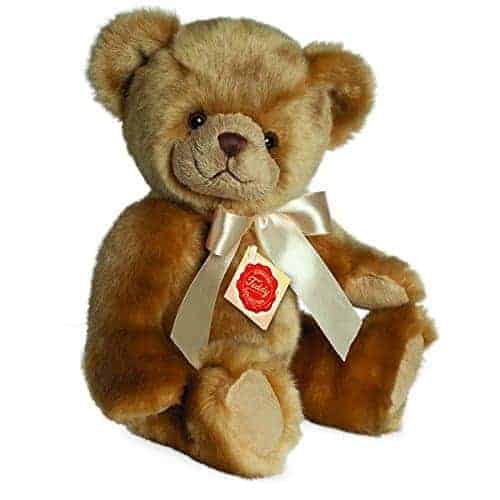 Stofftier - Teddy sitzend 25cm mit Brummstimme - Hermann Teddy