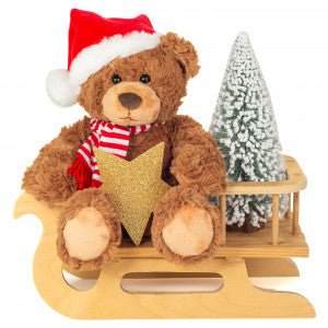 Stofftier - Weihnachtsteddy 30 cm - Hermann Teddy