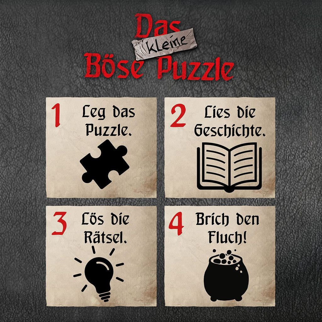 Story Puzzle: Das kleine Böse Puzzle - Kosmos