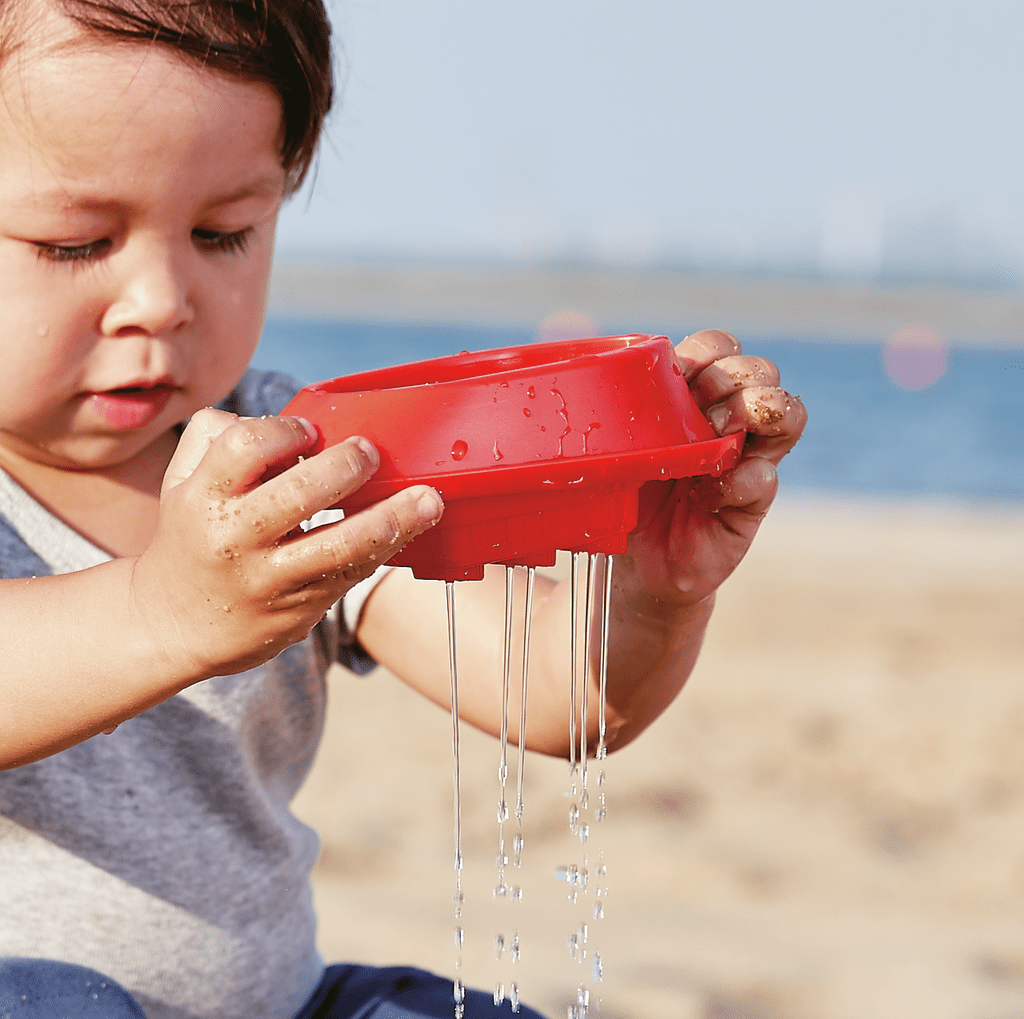 Strandspielzeug Boote Hape 3-teilig für Kleinkinder
