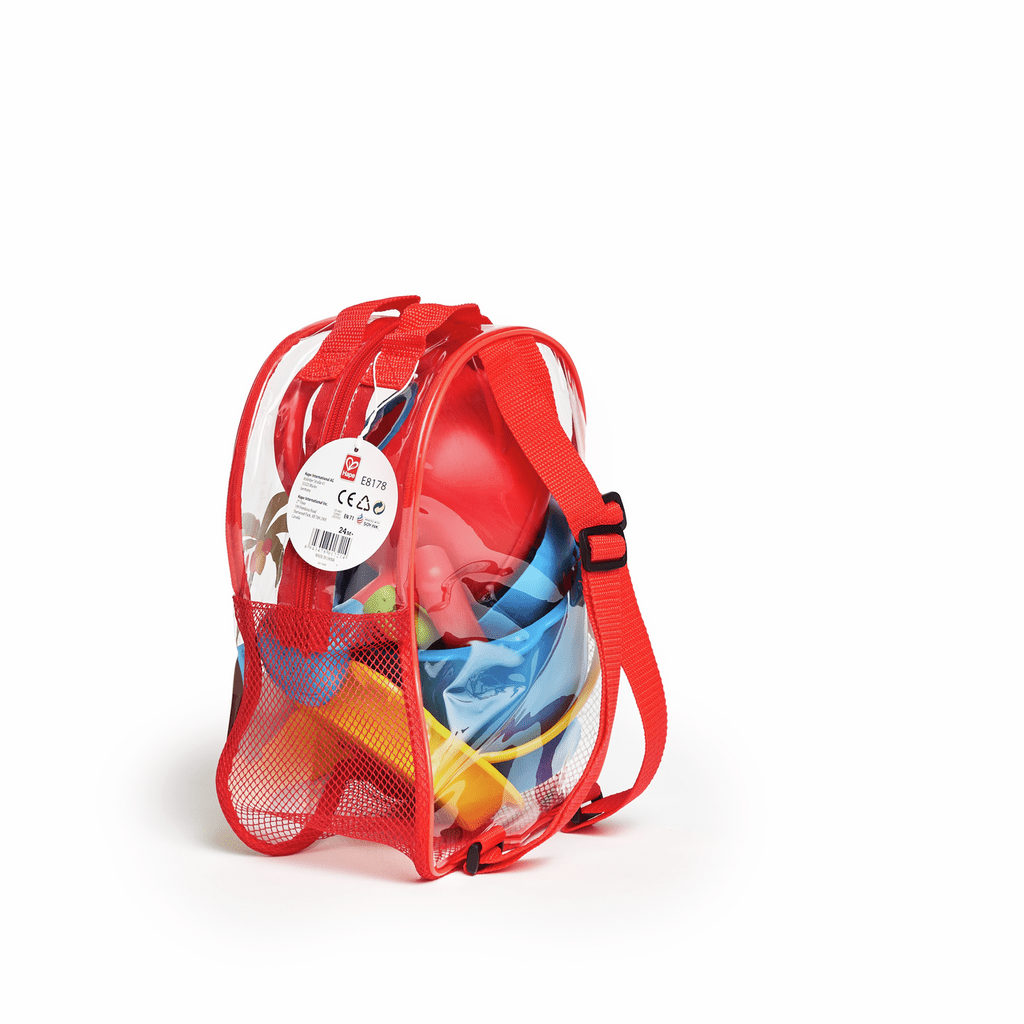 Strandspielzeug Set im Rucksack Hape Grundausstattung
