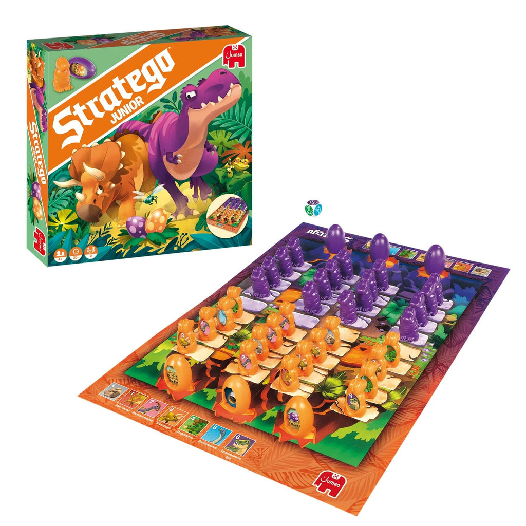 Spielbrett Stratego Junior Dinos – Taktikspiel für 2 Kinder
