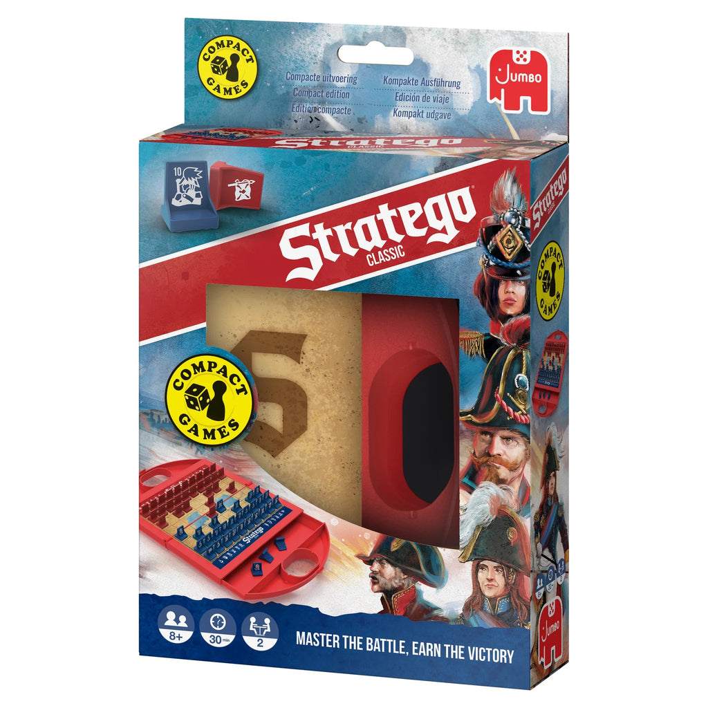 Verpackung Stratego Kompaktspiel – Familienspiel ab 8 Jahren
