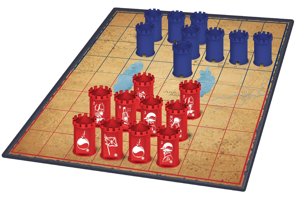 Spielbrett Stratego Quick Battle mit Figuren – Familienspiel
