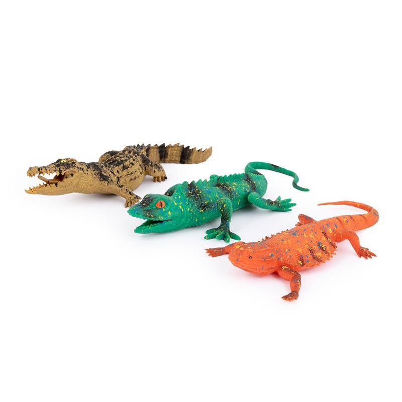 Trendhaus Stretchy Reptilien – stressabbauendes Spielzeug