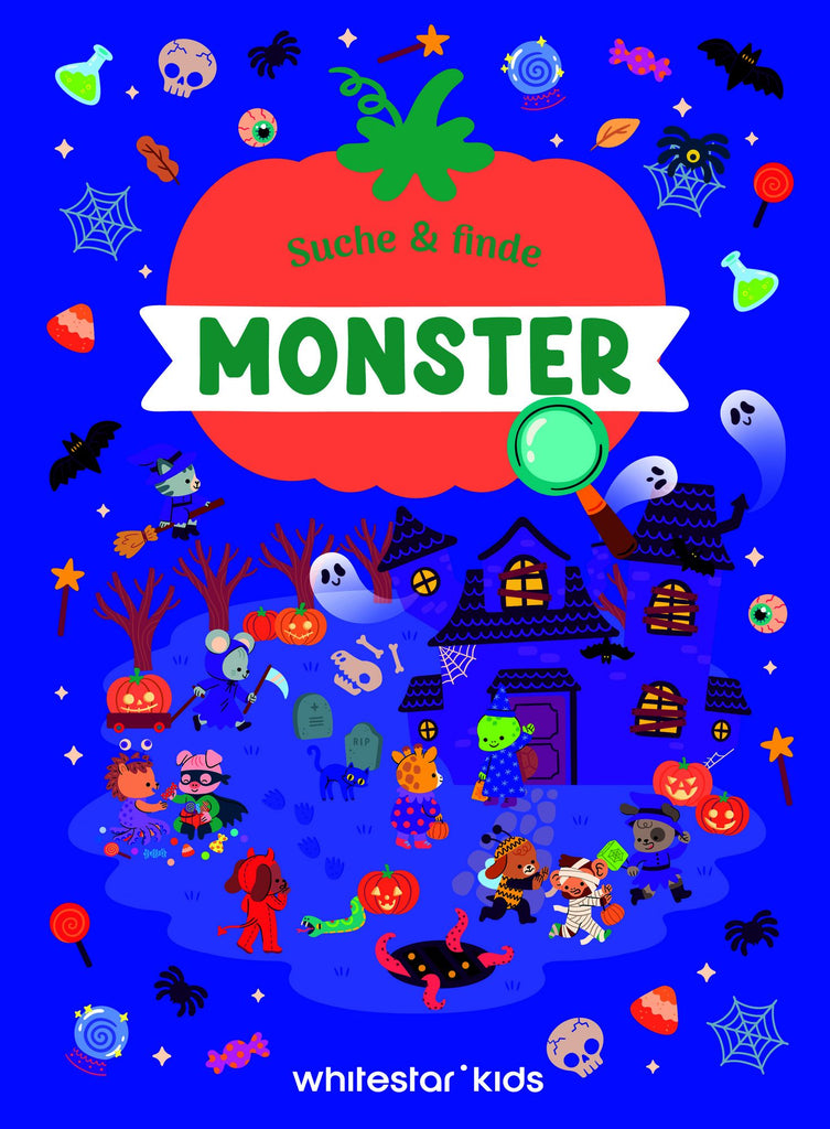 Monster Suche & finde Wimmelbuch ab 4 Jahren für Kinder