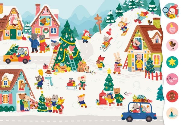 Kinderbuch Weihnachten Suchbilder und Wimmelspaß ab 4
